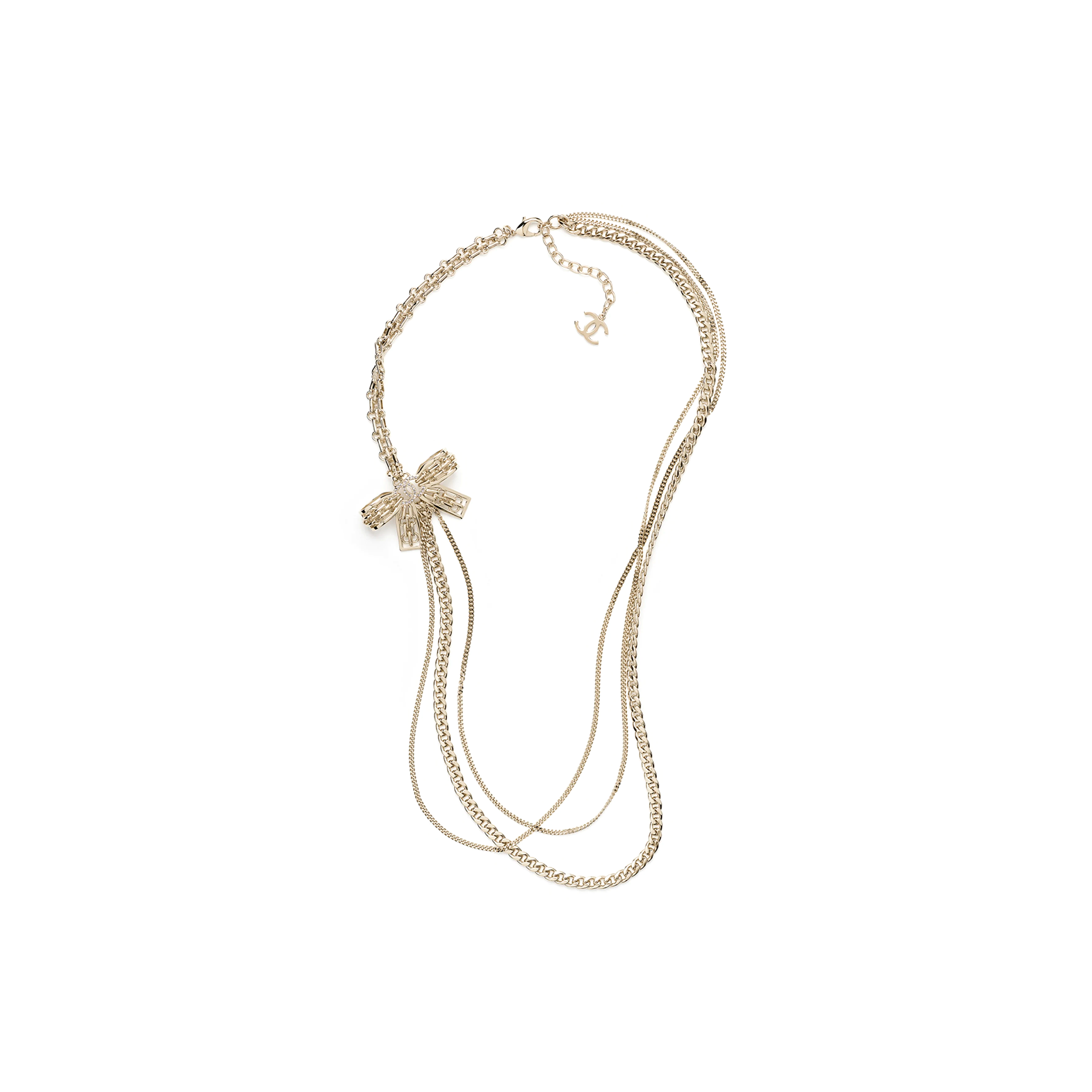 CHANEL LONG NECKLACE ABG555